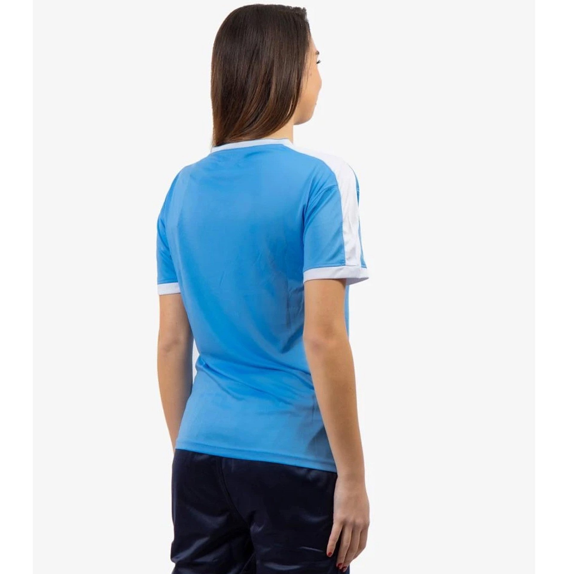 Camiseta Givova Revolution - Celeste/Blanco / Xxs