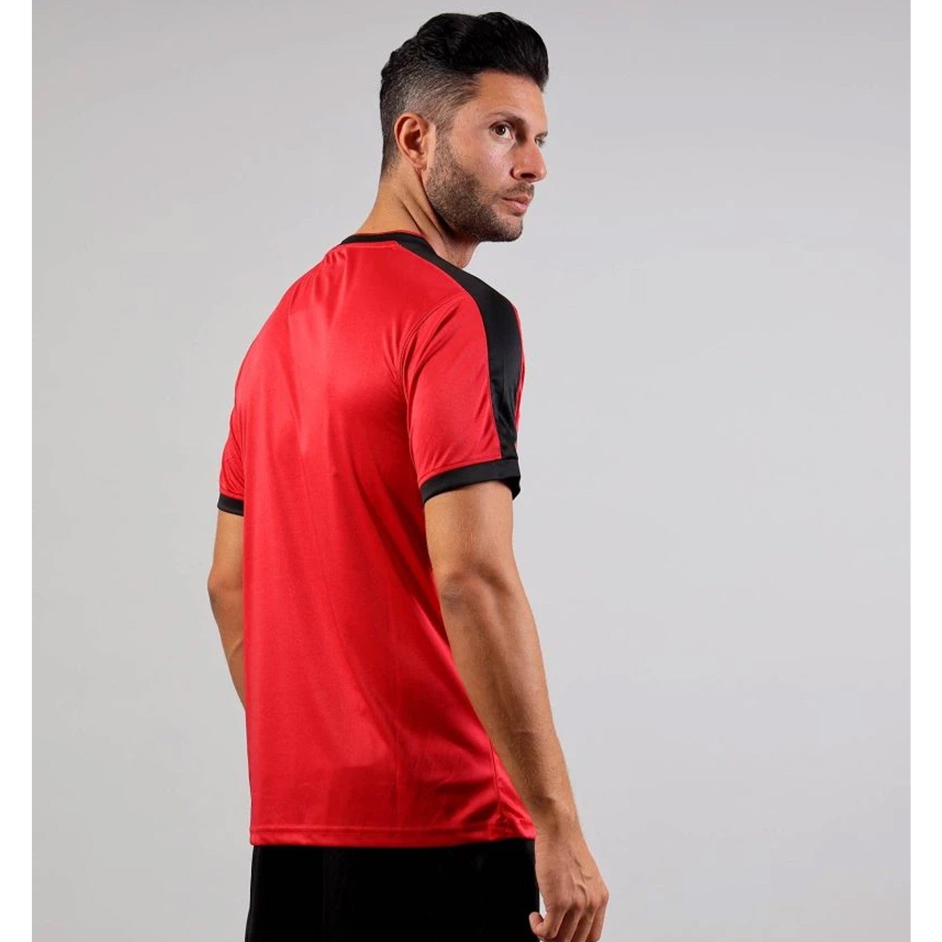 Camiseta Givova Revolution - Rojo/Negro / Xxs