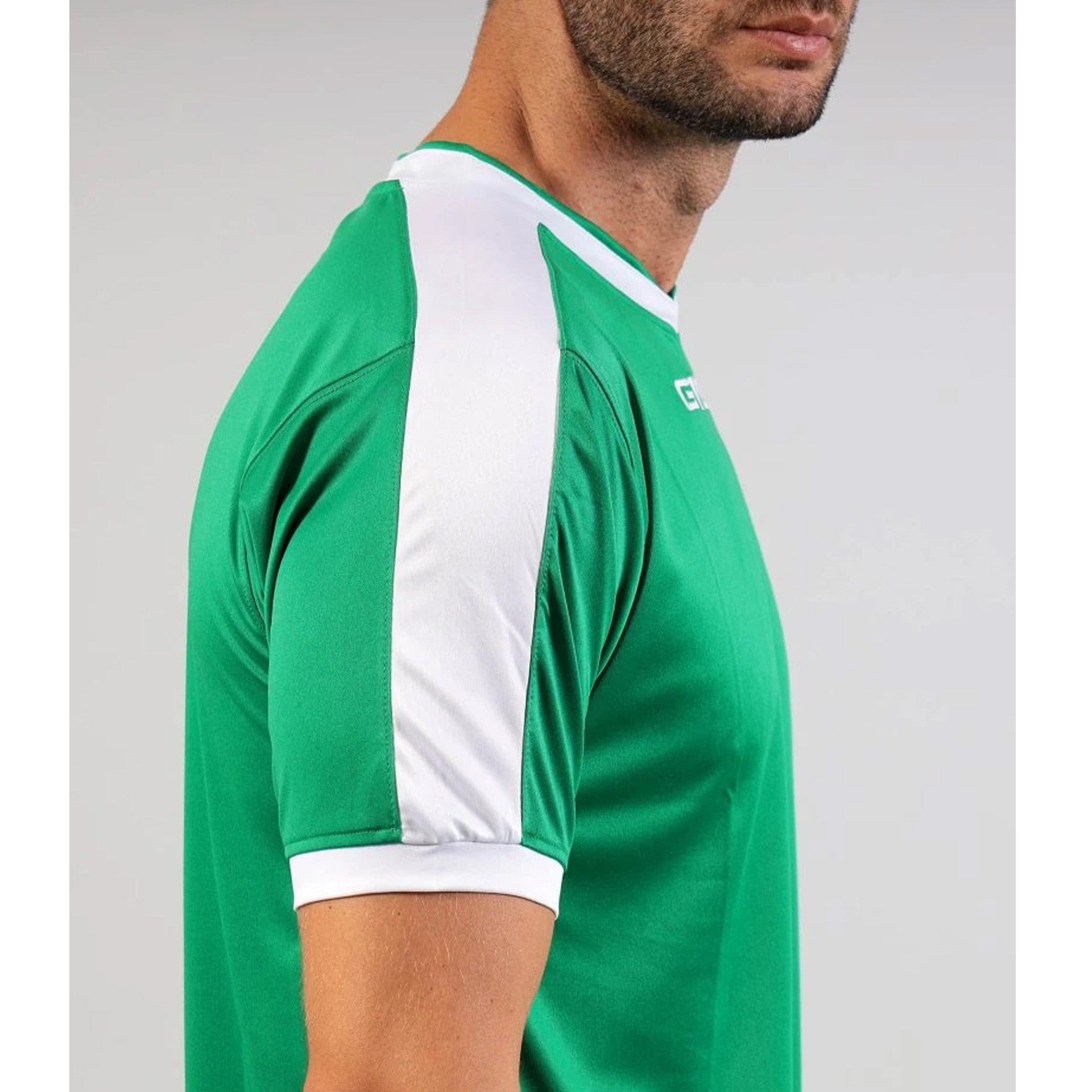 Camiseta Givova Revolution - Verde/Blanco / Xxs