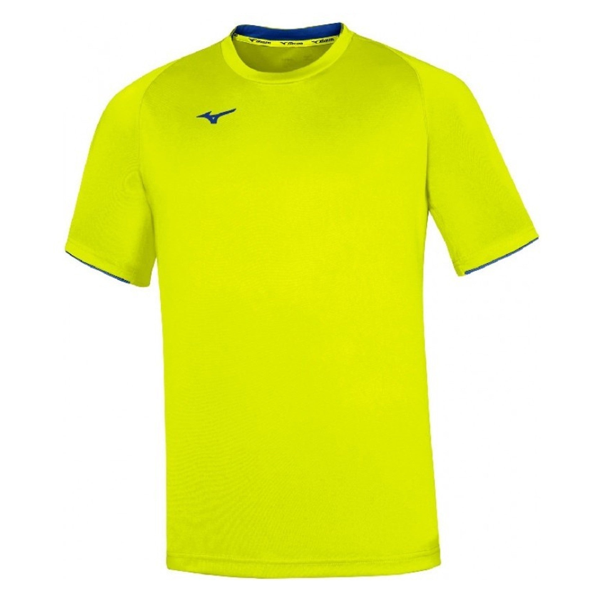 Camiseta Mizuno Sleeve Junior - Amarillo Flúor / S