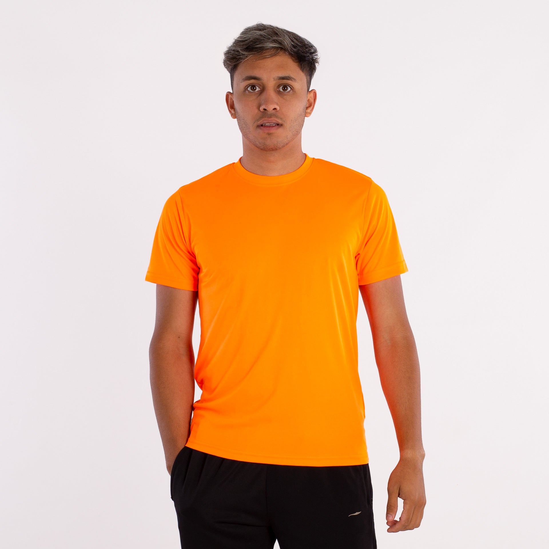 Camiseta Softee Propulsion Adulto - Naranja Fluor / S