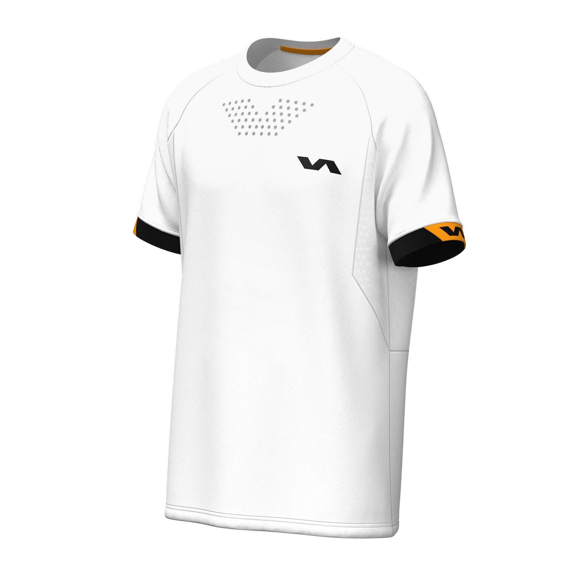 Camiseta Varlion Pro Tech Alain - Blanco/Negro / S