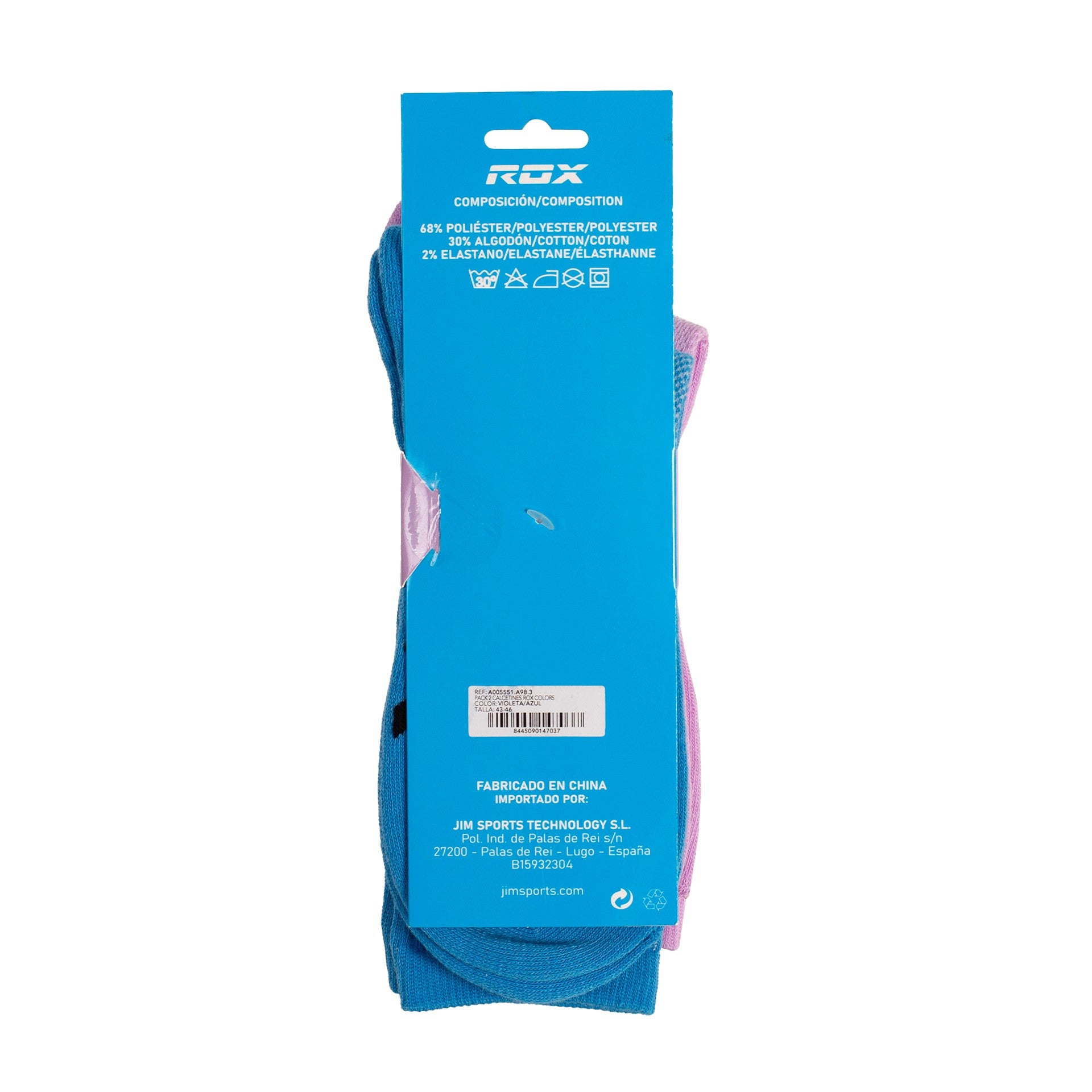 Pack 2 Pares Calcetines Rox Colors