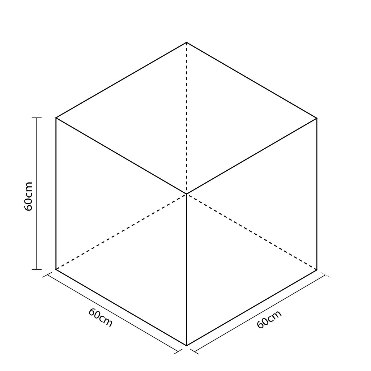 Figura Cuadrado 60Cm