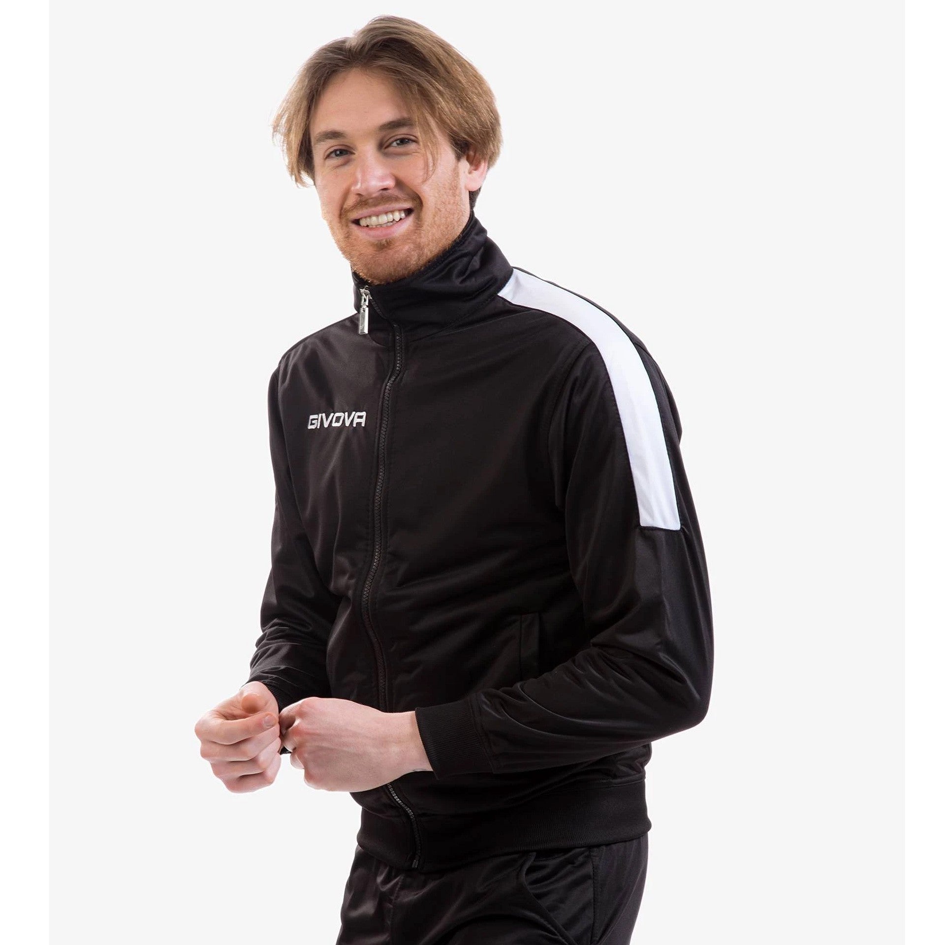 Chándal Givova Tuta Revolution - Negro/Blanco / Xs