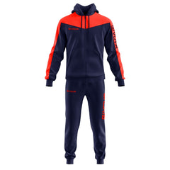 Chándal Givova Tuta Roma Con Capucha - Rojo/Marino / Xs