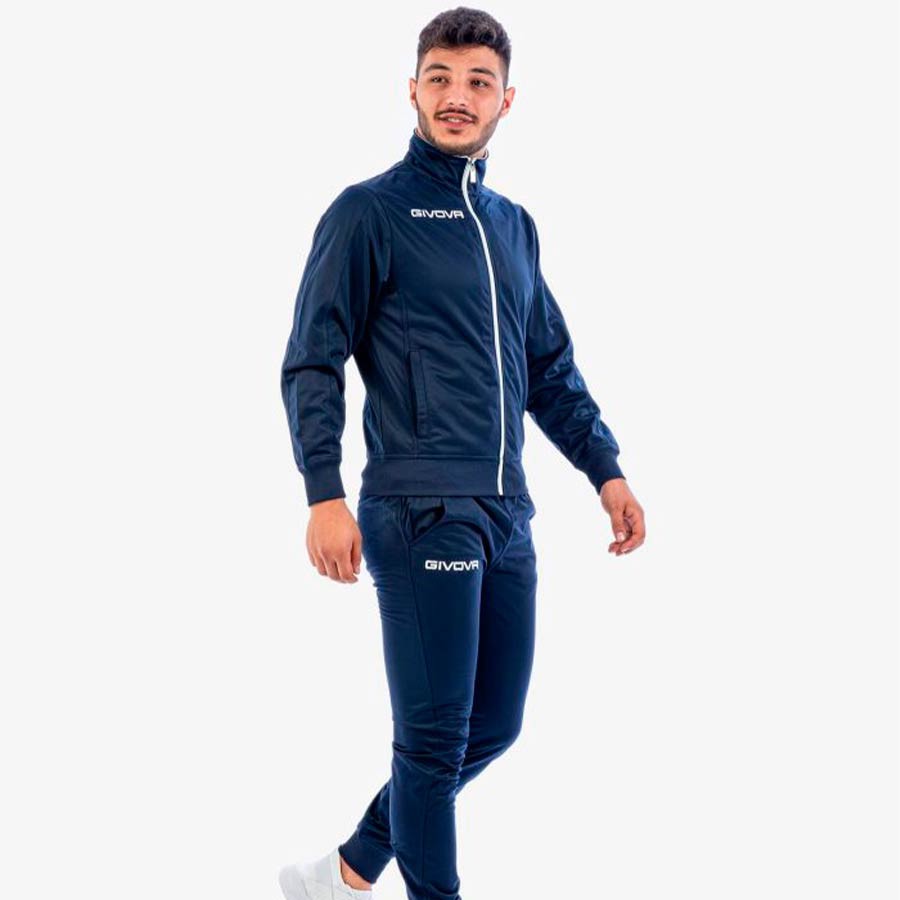 Chándal Givova Tuta Torino - Azul/Blanco / 4Xs
