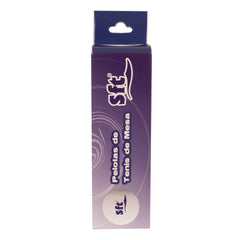 Caja De 3 Pelotas De Tenis De Mesa Abs 40Mm Softee