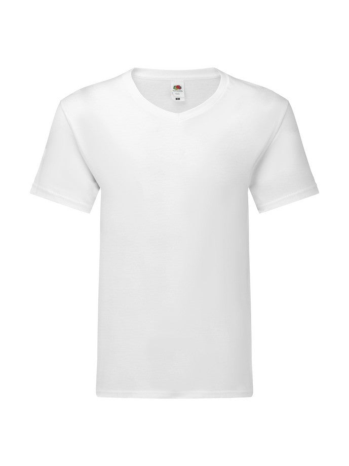 Camiseta Fruit Of The Loom Iconic 150 V-Neck T