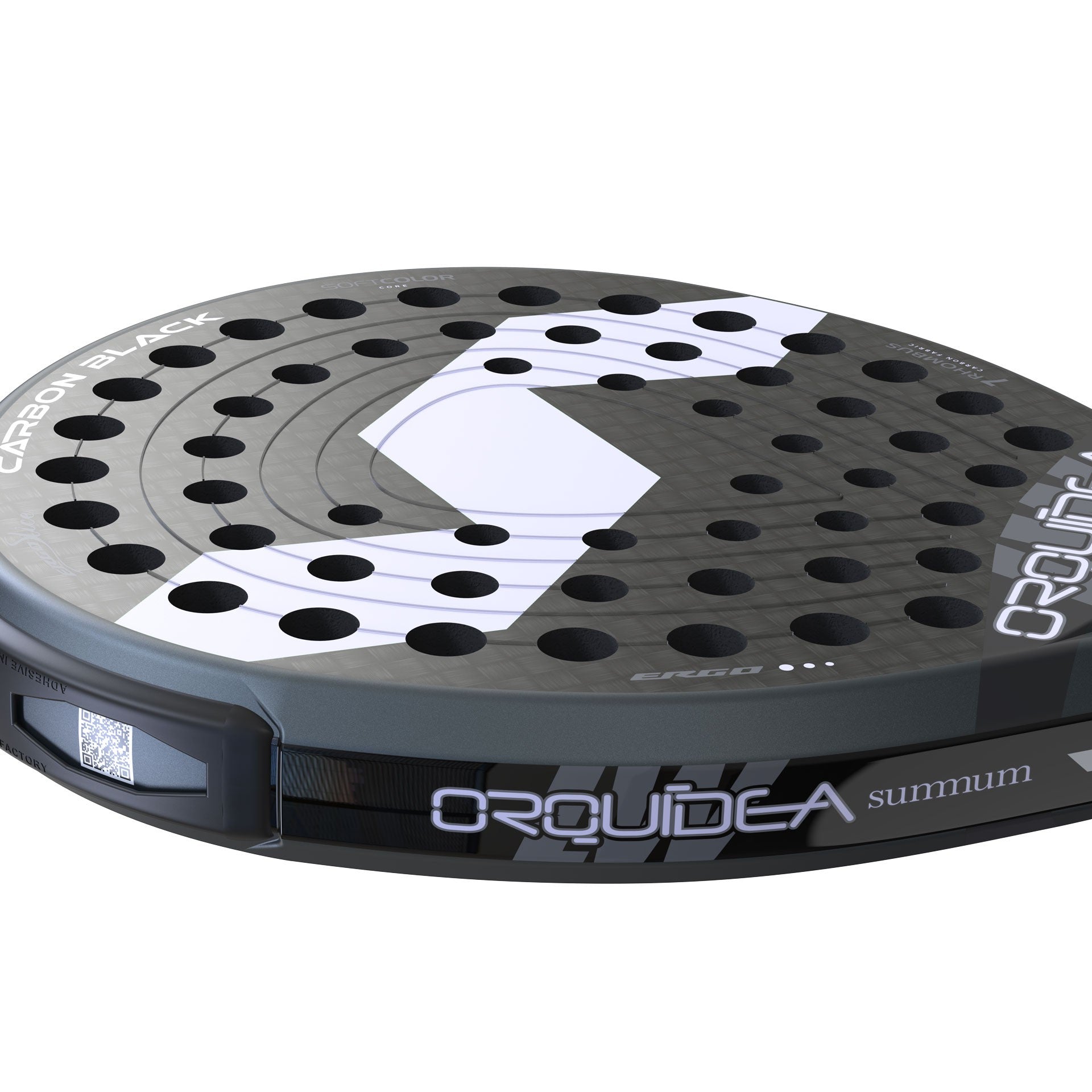 Pala De Pádel Varlion Lw Carbon Black Orquidea
