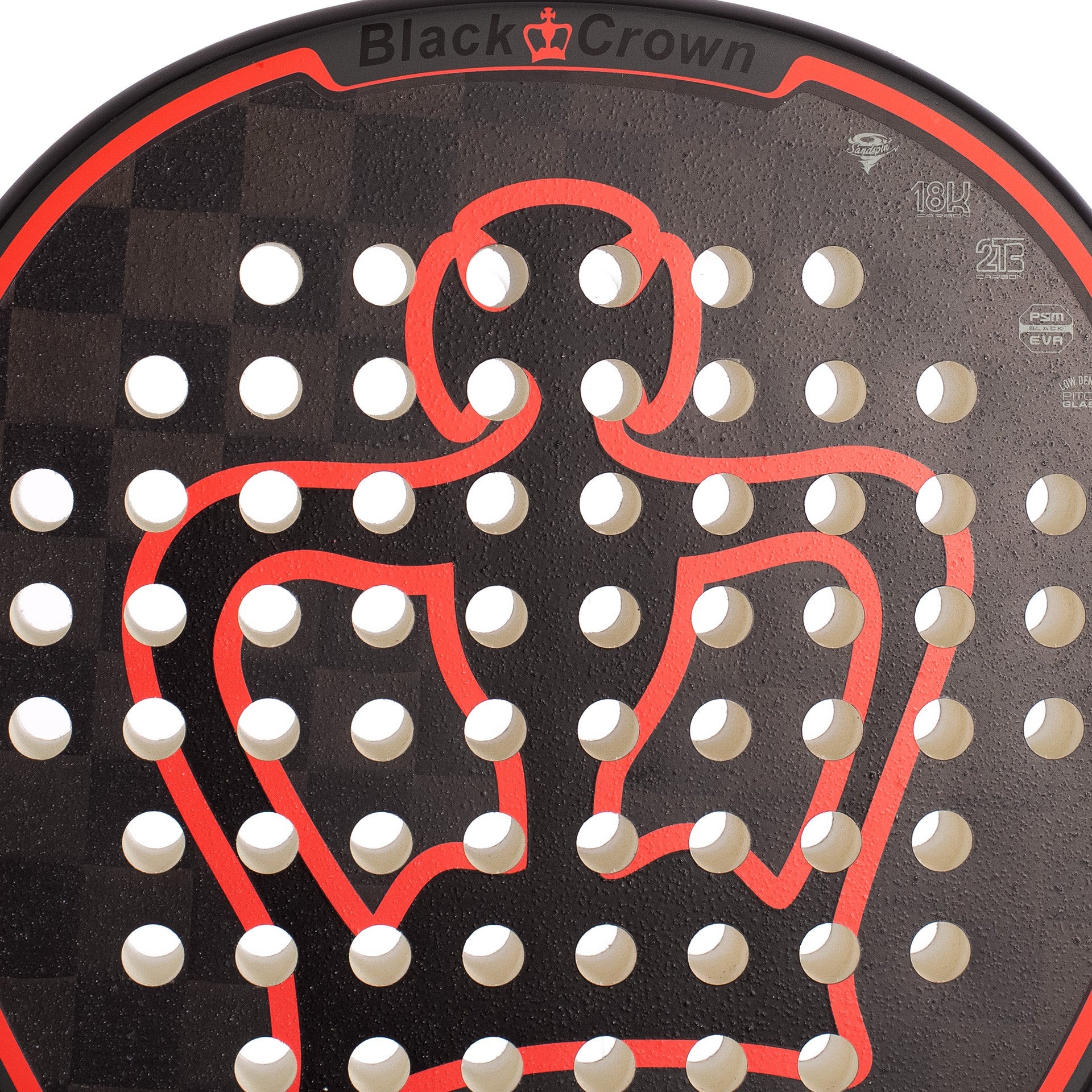 Pala De Pádel Black Crown Piton 12