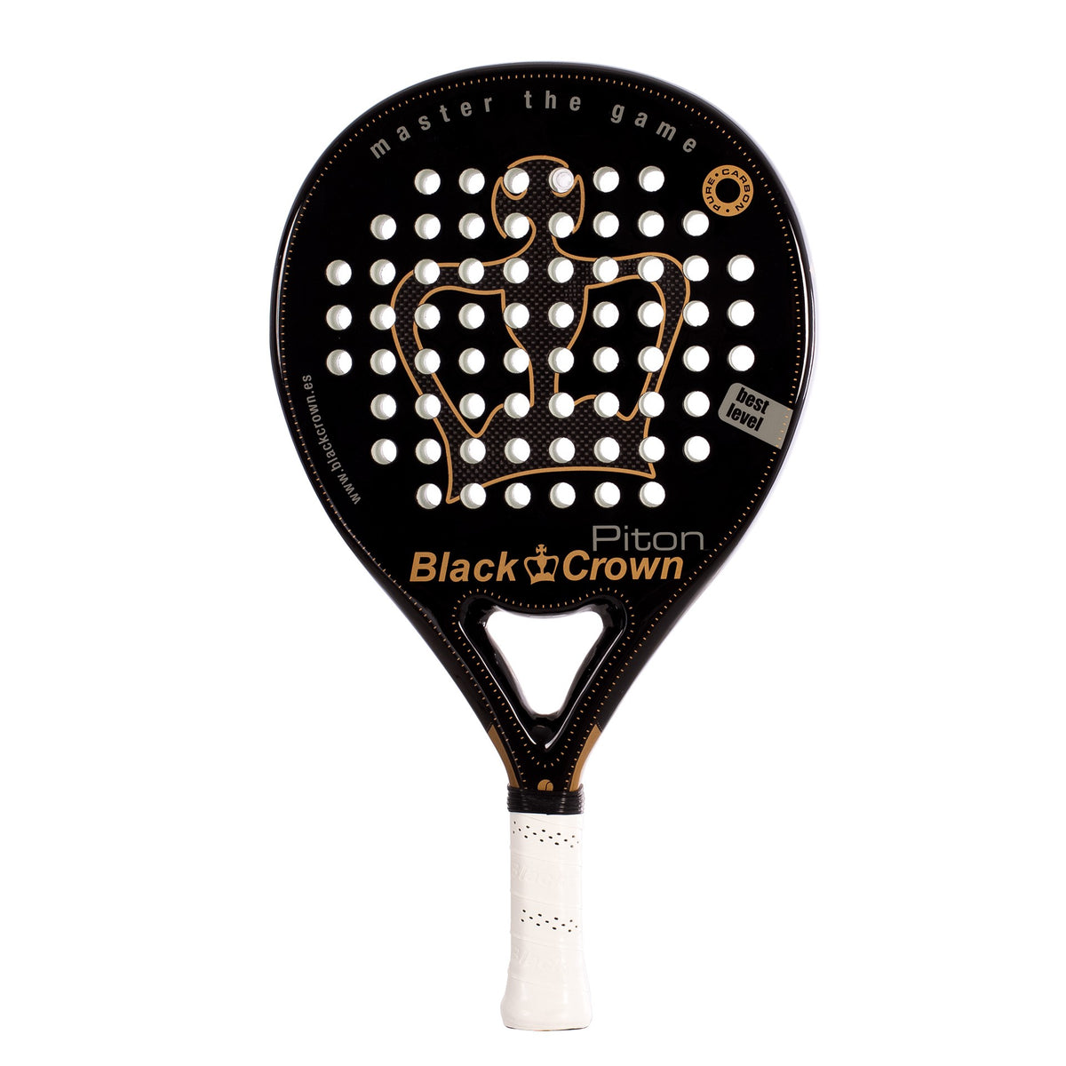 Pala De Pádel Black Crown Piton