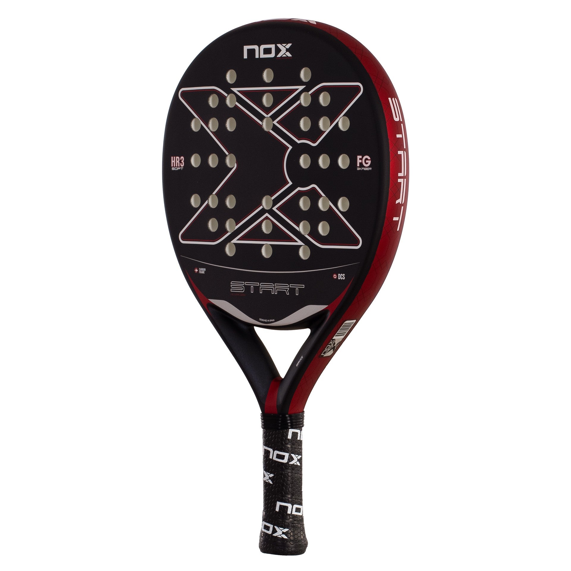 Pala De Pádel Nox Start Black Ex Js