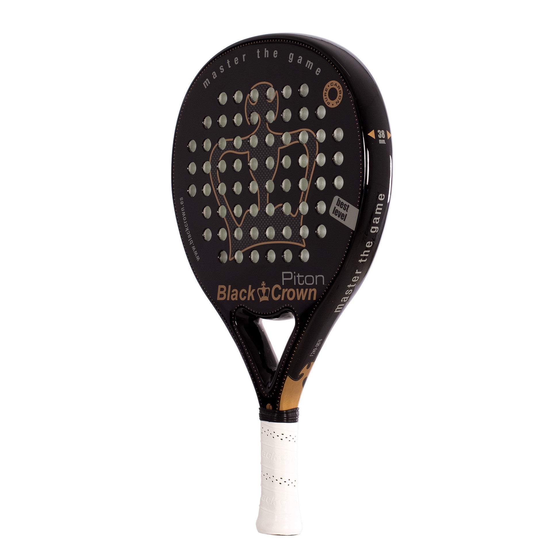 Pala De Pádel Black Crown Piton