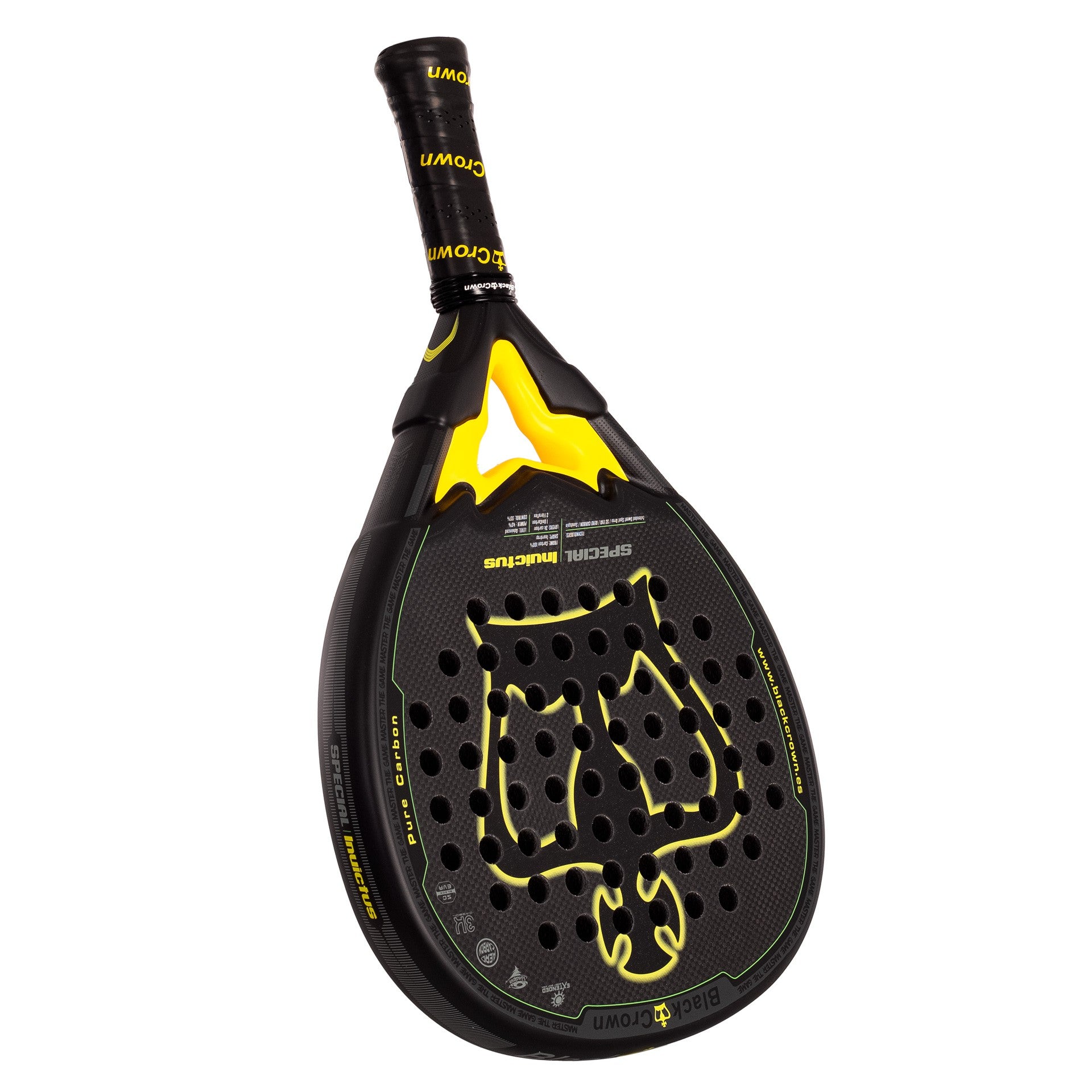 Pala De Pádel Black Crown Special Invictus