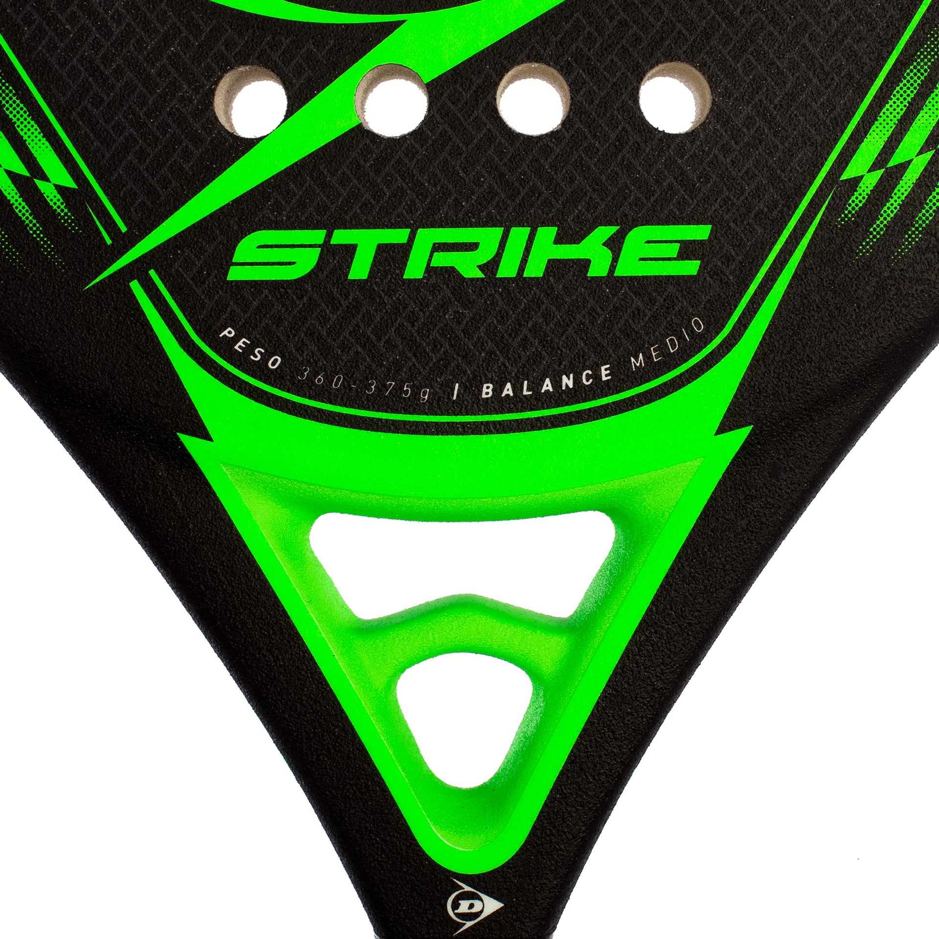 Pala Pádel Dunlop Strike Green