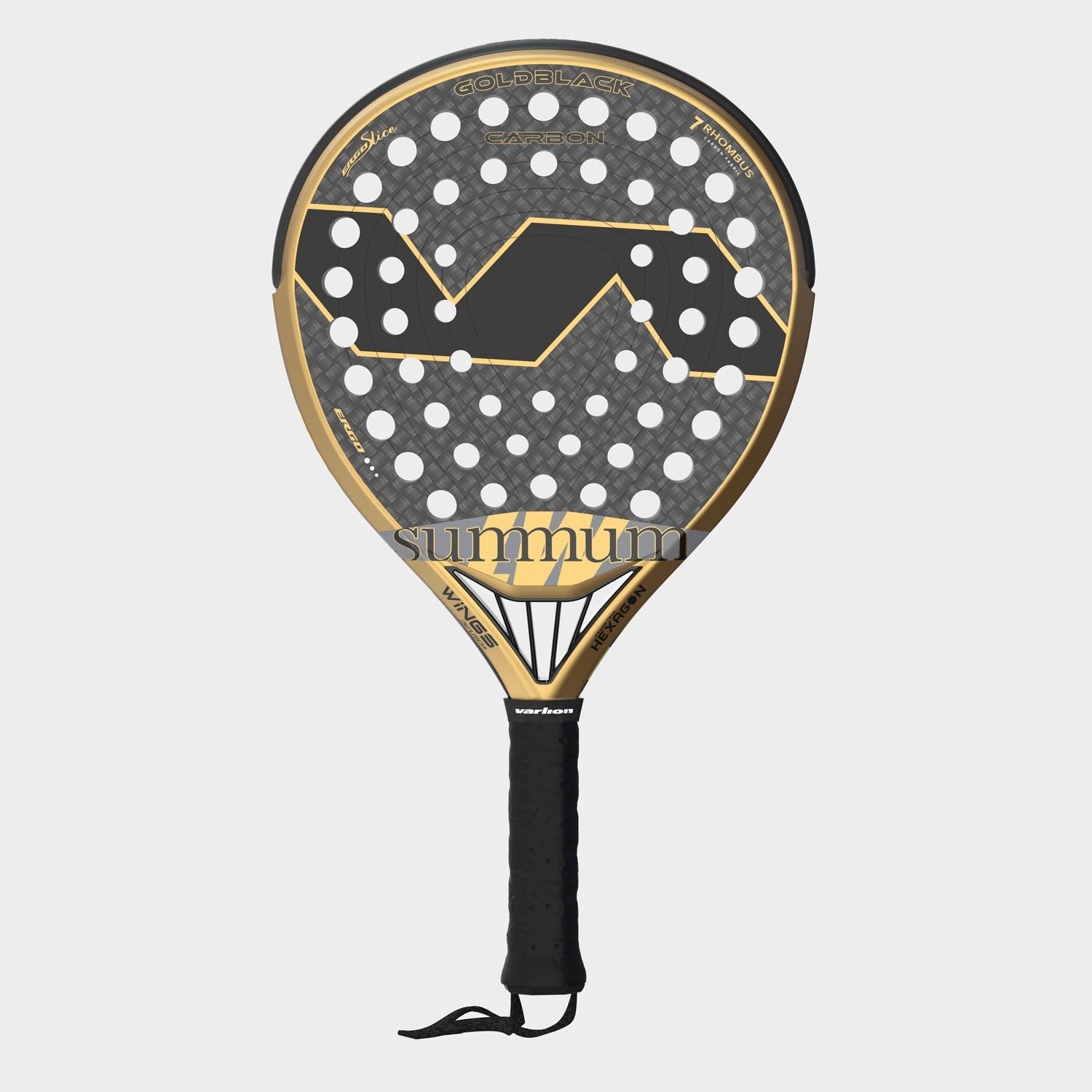 Pala De Pádel Varlion Lw Carbon Goldblack