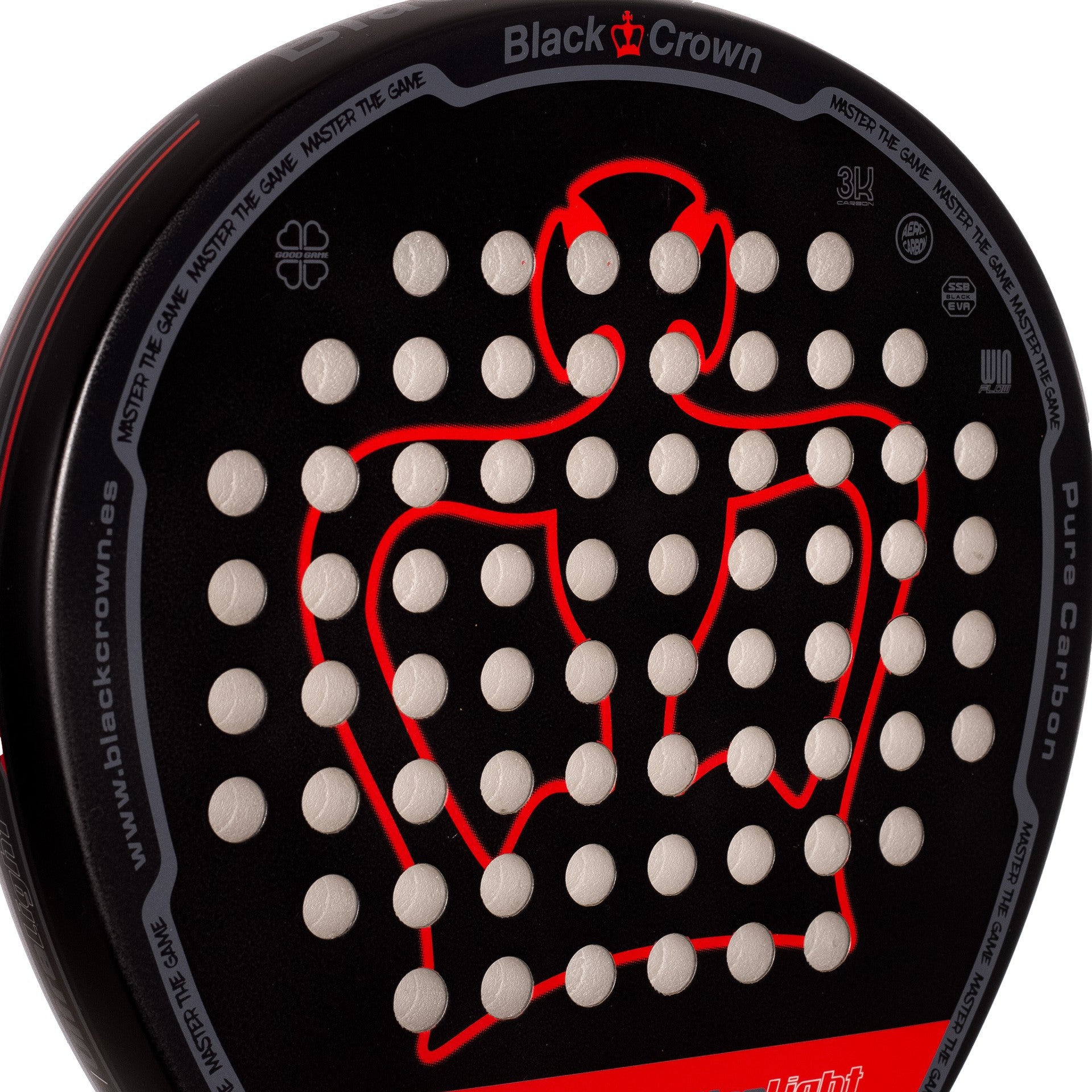 Pala De Pádel Black Crown Win Ultralight