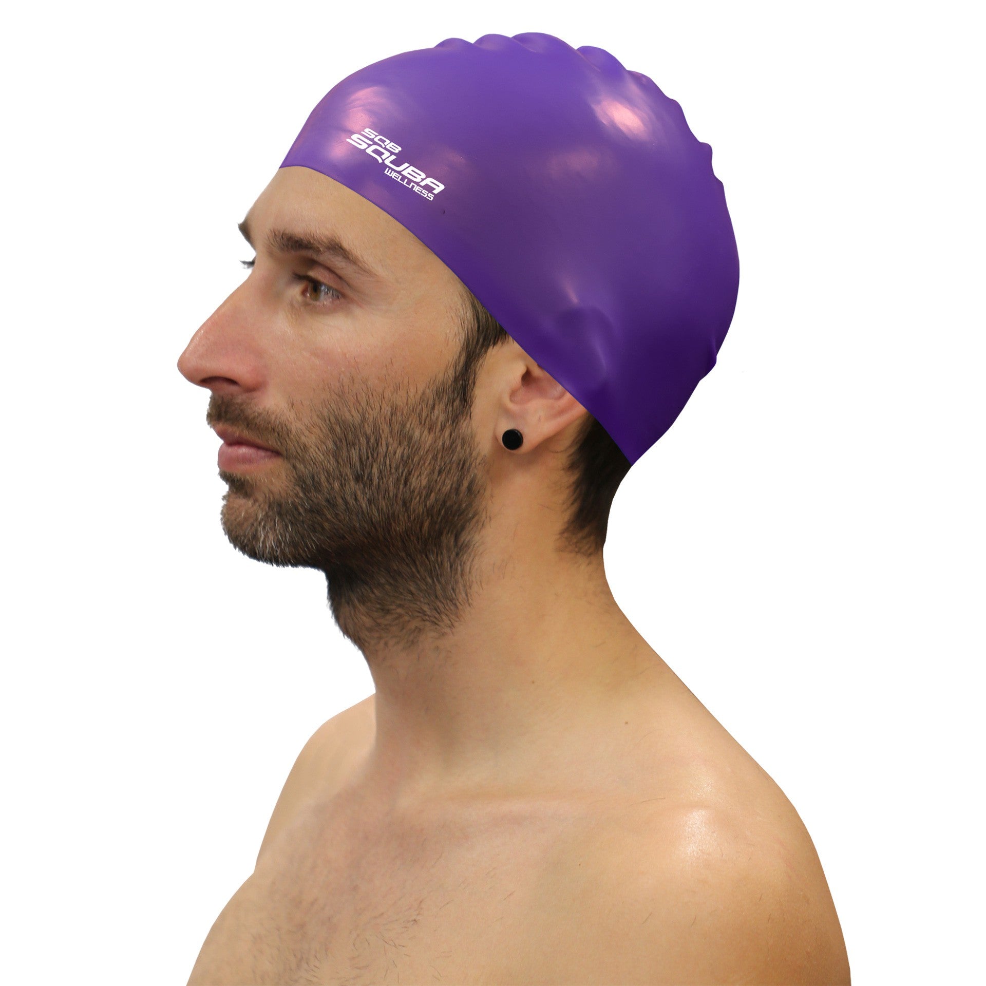 Gorro Natación Silicona Squba