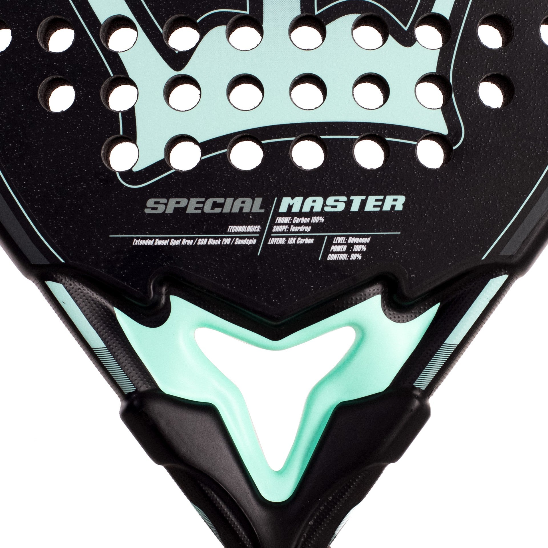 Pala De Pádel Black Crown Special Master