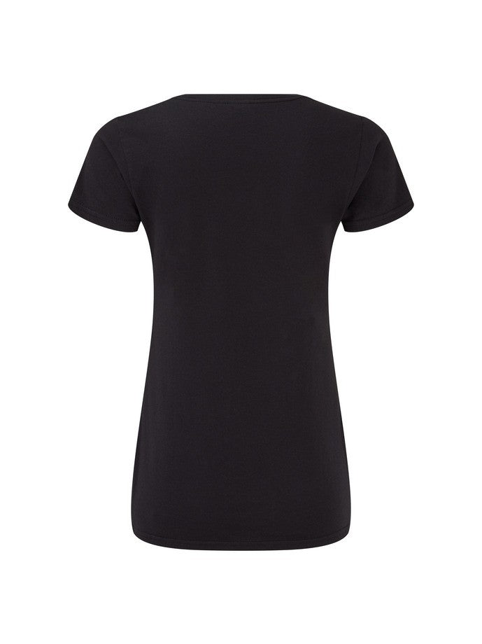 Camiseta Fruit Of The Loom Ladies Iconic 150 V-Neck T