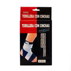 Tobillera Neopreno Con Cinchas Cv Talla Única