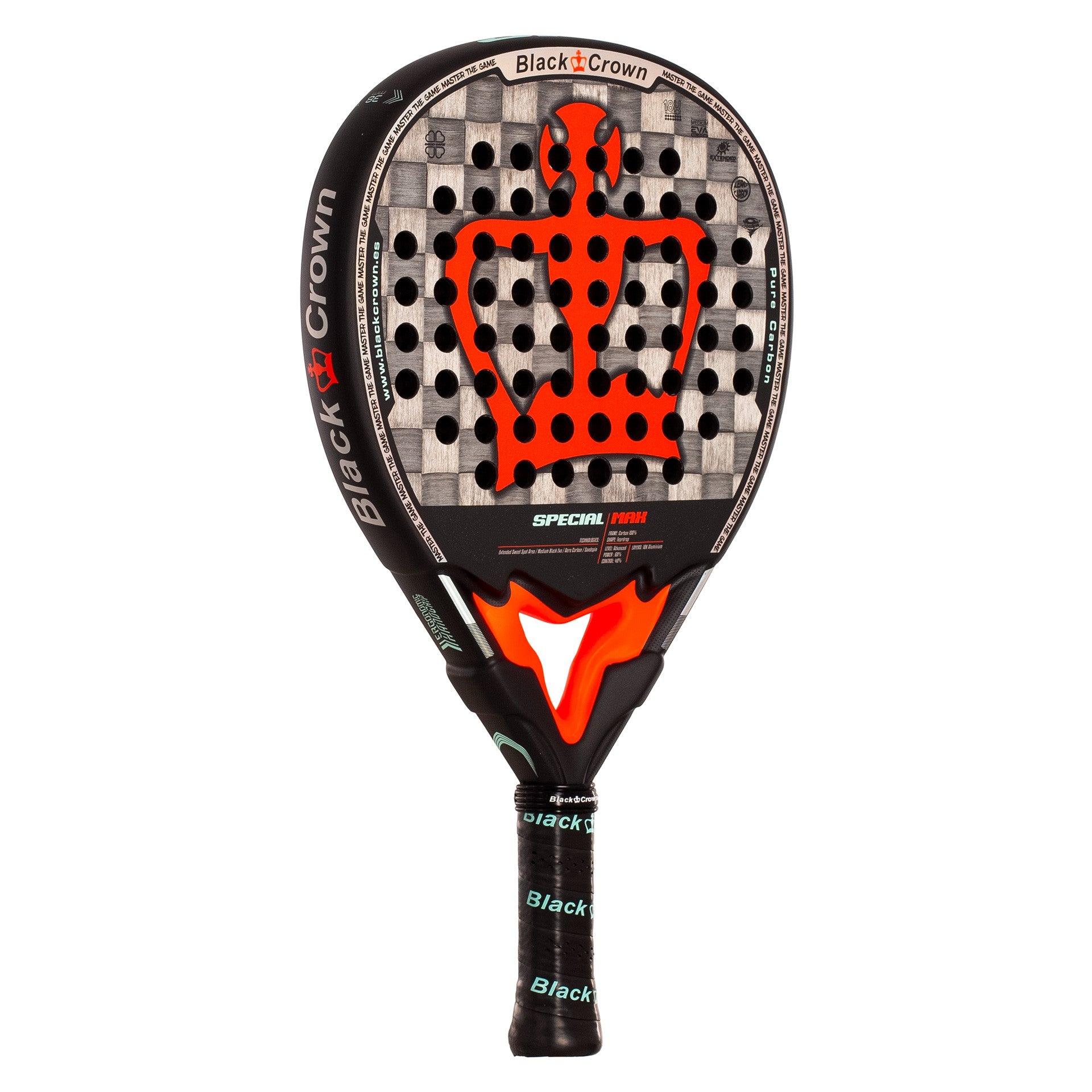 Pala De Pádel Black Crown Special Max