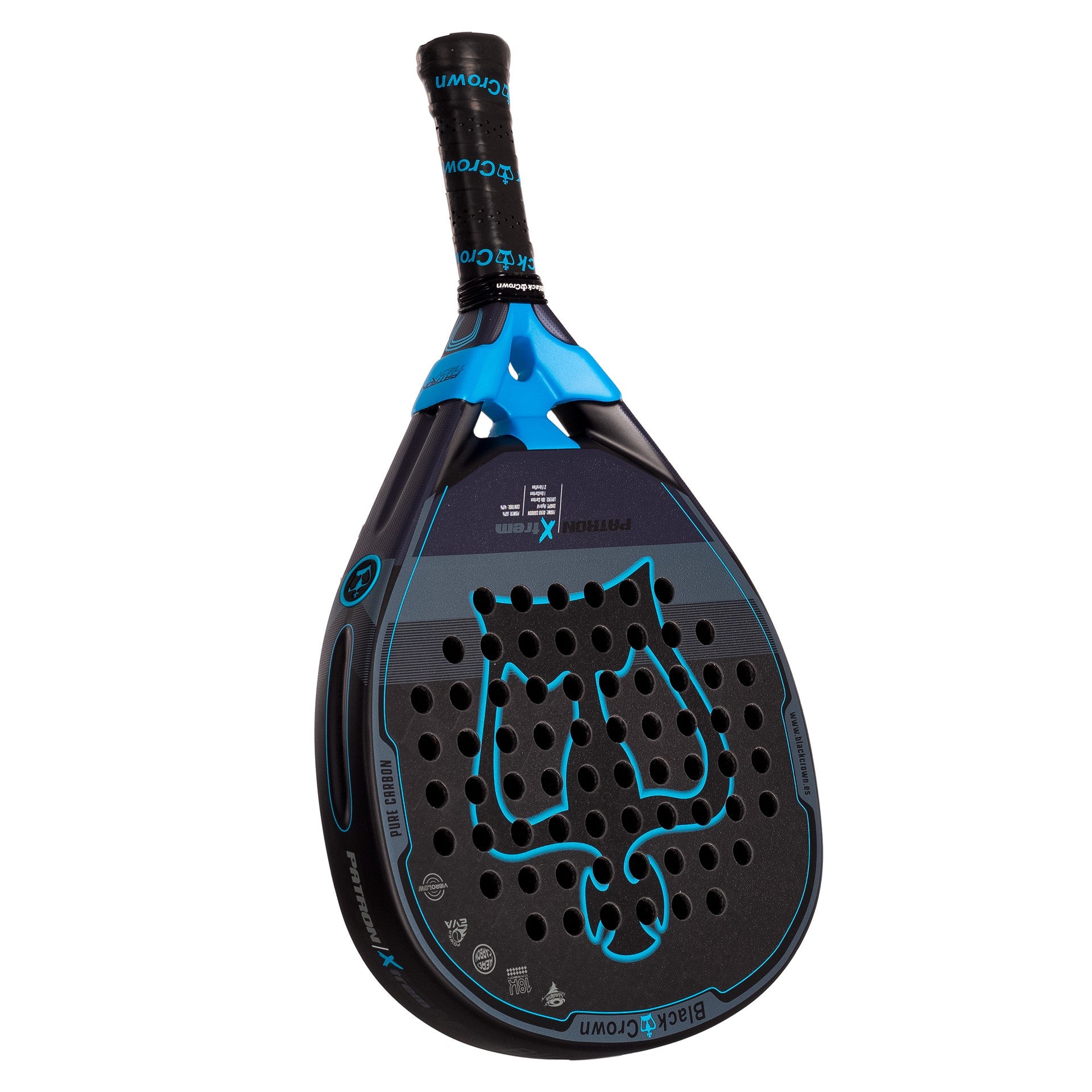 Pala De Pádel Black Crown Patron Xtrem