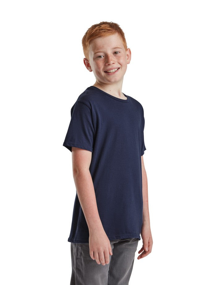 Camiseta Fruit Of The Loom Kids Iconic 150 T