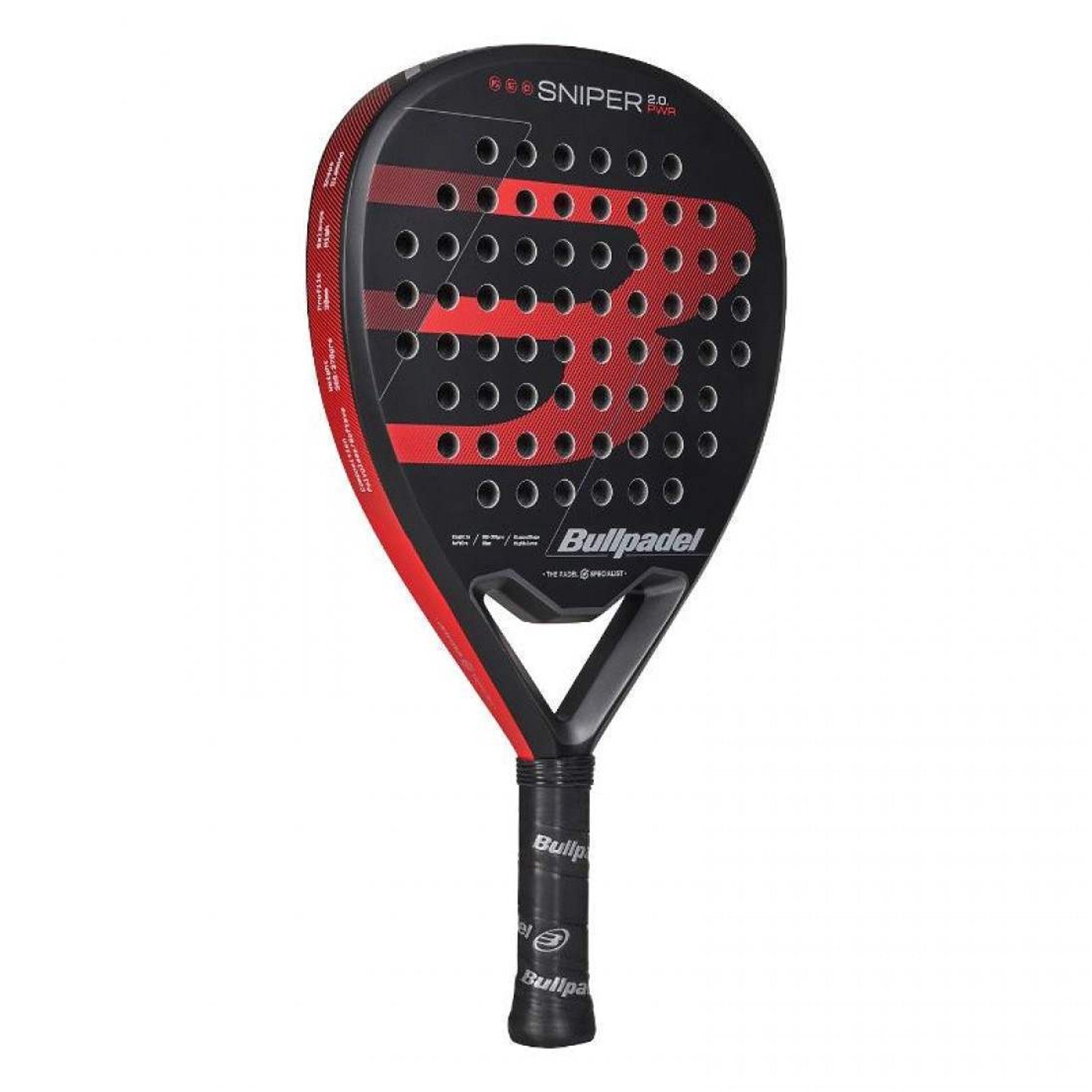 Pala Pádel Bullpadel Sniper 2.0 Power Negro 2026