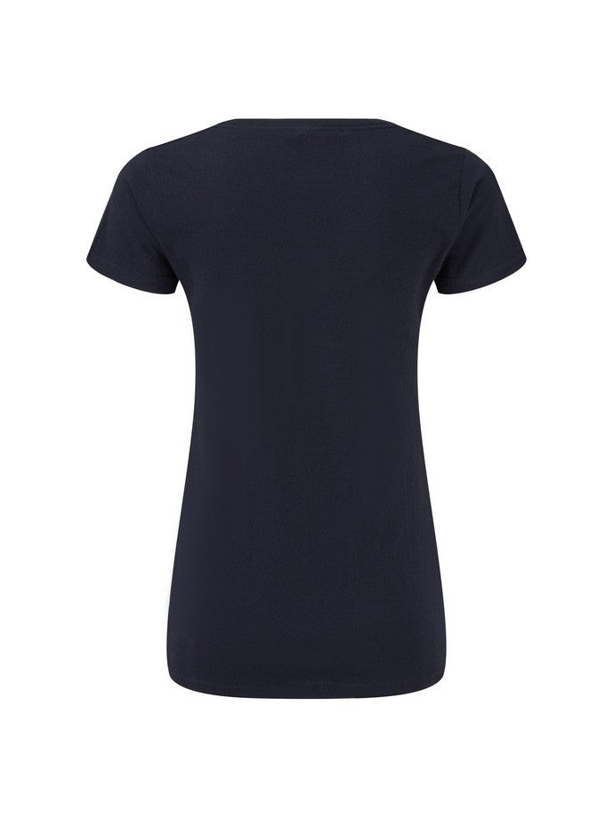 Camiseta Fruit Of The Loom Ladies Iconic 150 V-Neck T