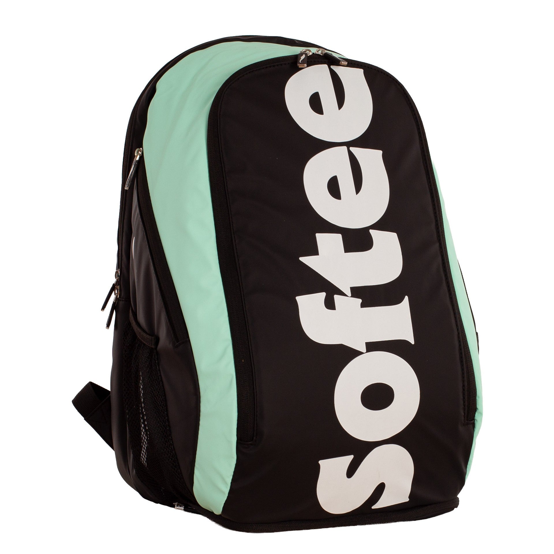 Mochila Softee Car Urban - Negro/Verde Sft / Única