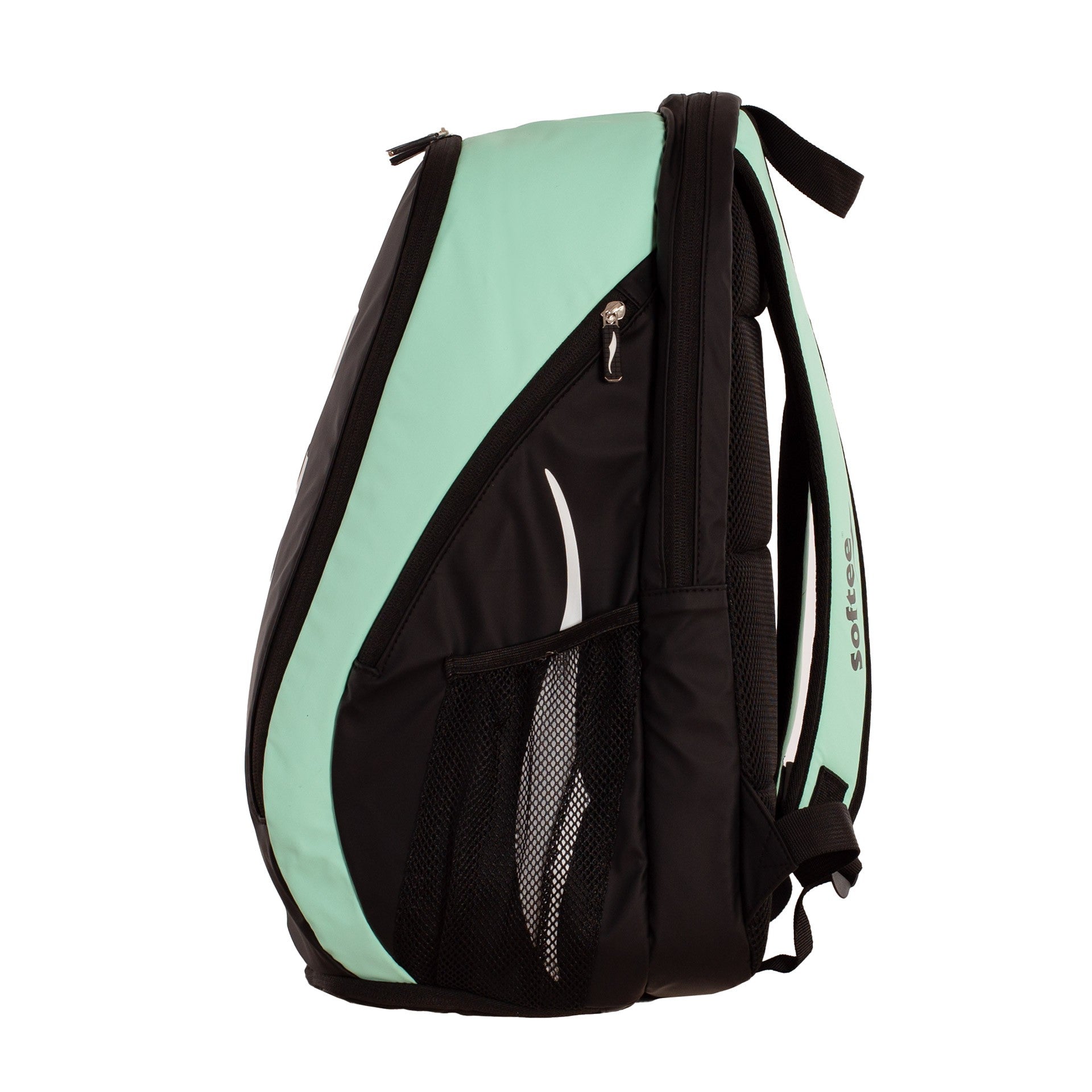 Mochila Softee Car Urban - Negro/Verde Sft / Única