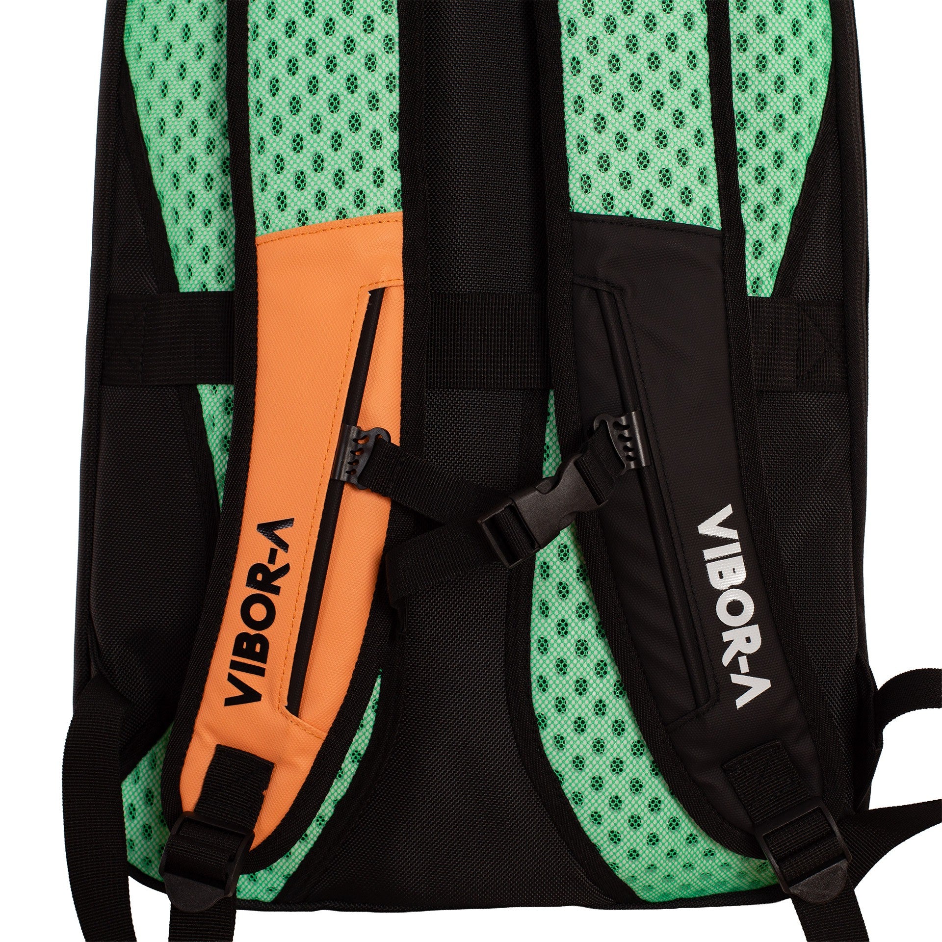 Mochila Vibor-A Technic - Negro/Verde/Naranja / Única