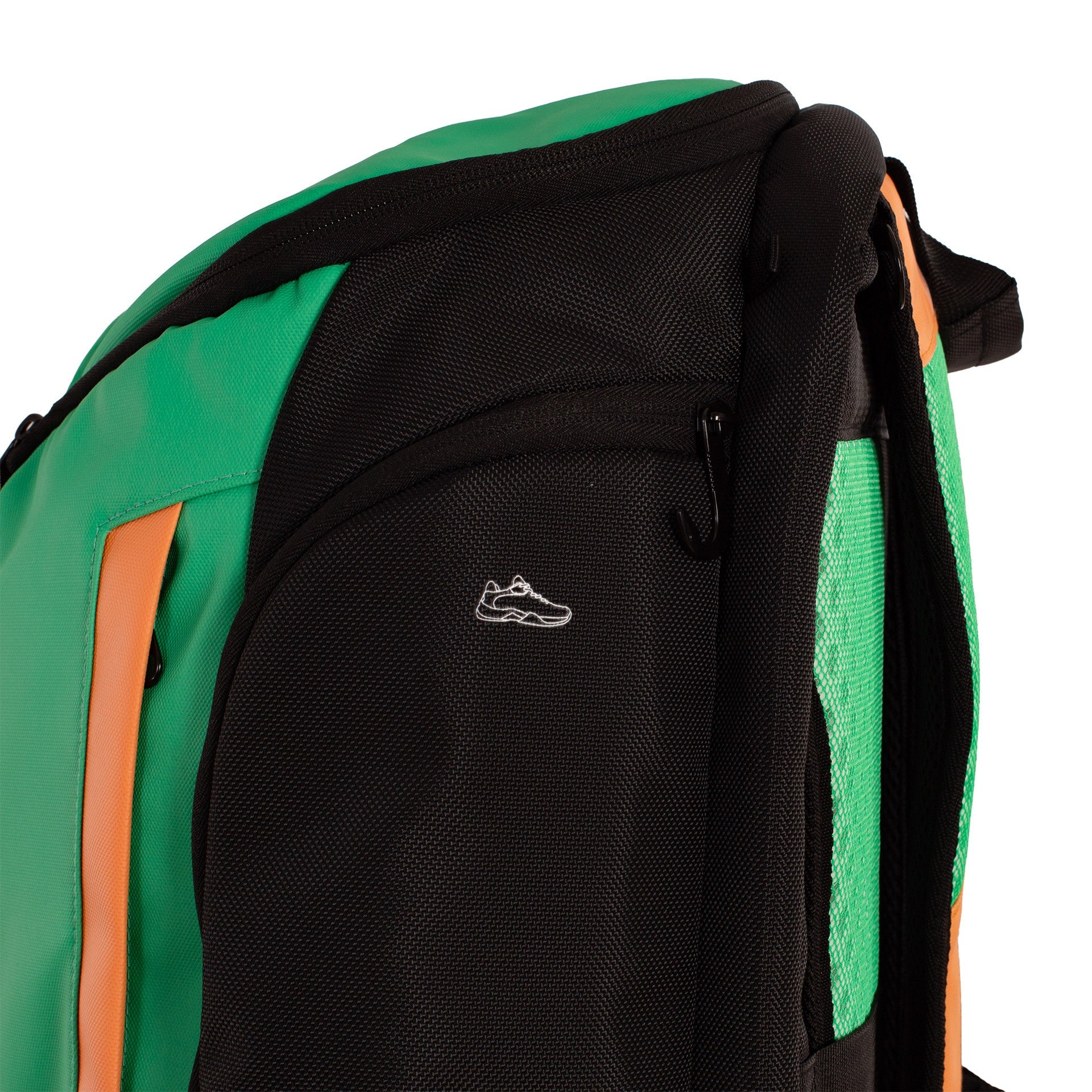 Mochila Vibor-A Technic - Negro/Verde/Naranja / Única
