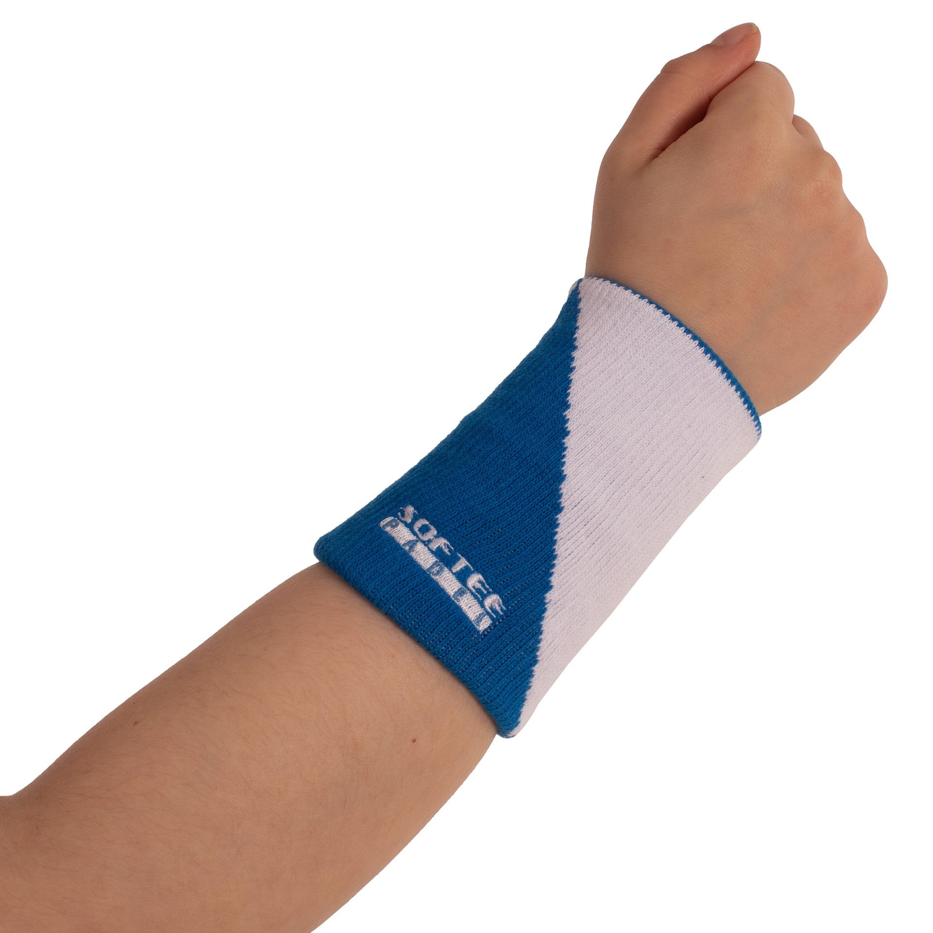 Muñequera Ancha Softee Padel Balance - Azul/Blanco / Única
