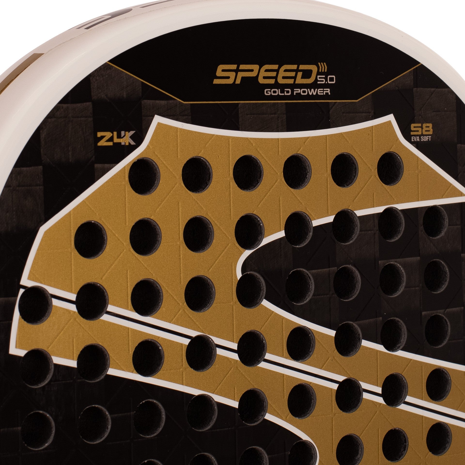 Pala De Pádel Softee Speed Gold Nano Mesh 5.0