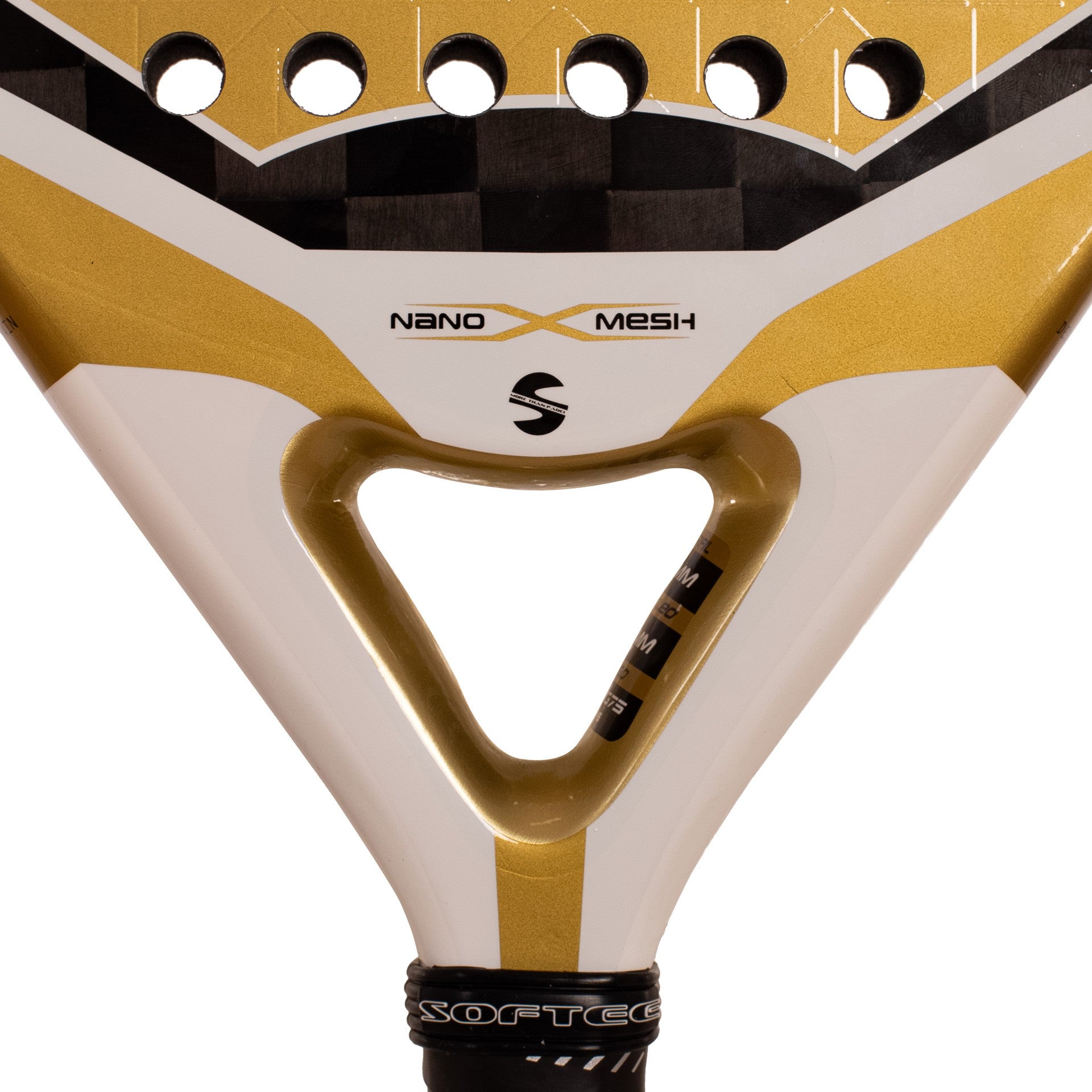 Pala De Pádel Softee Speed Gold Nano Mesh 5.0