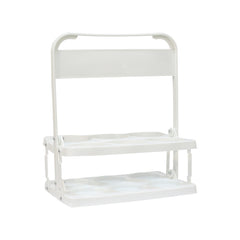 Portabotellas Pvc Basic 6Uds - Blanco / Única