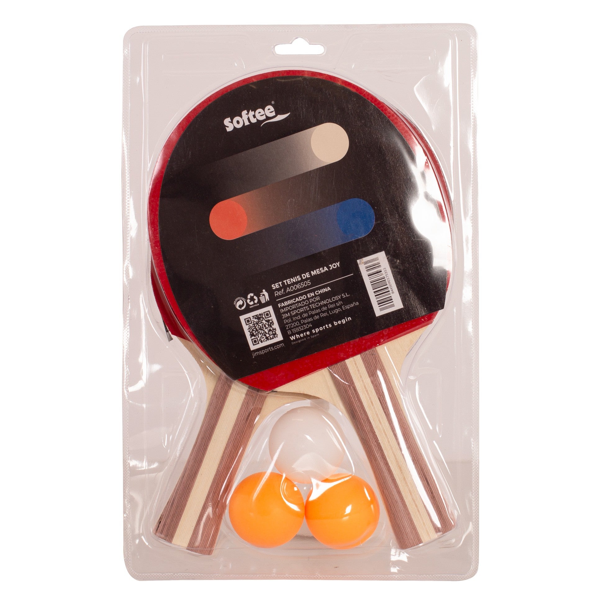 Set De Tenis De Mesa Softee Joy