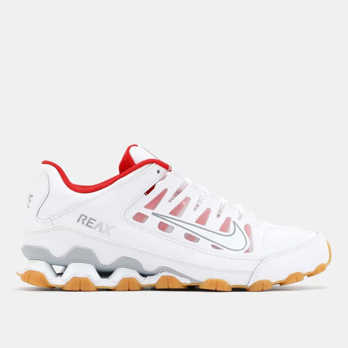 Zapatillas Nike Reax 8 Tr Mesh - Blanco/Rojo / 40
