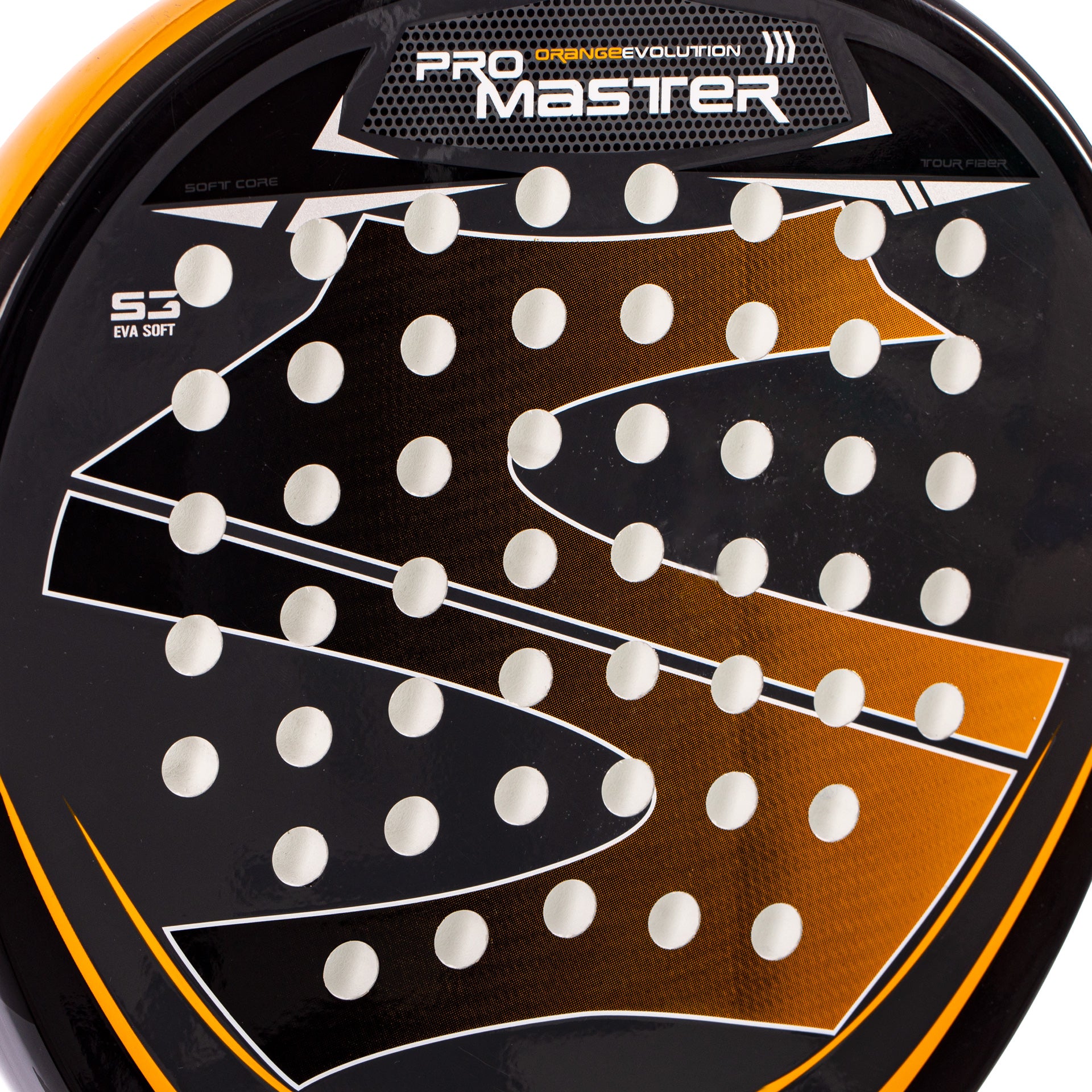 Pala Padel Softee Pro Master Evolution Orange