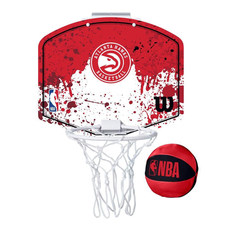 Set Minicanasta Wilson Nba Team Mini Hoop Hawks